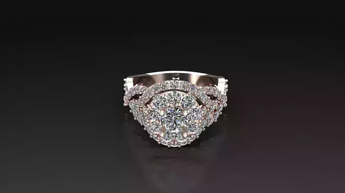 Women Diamond Ring  WM1  15