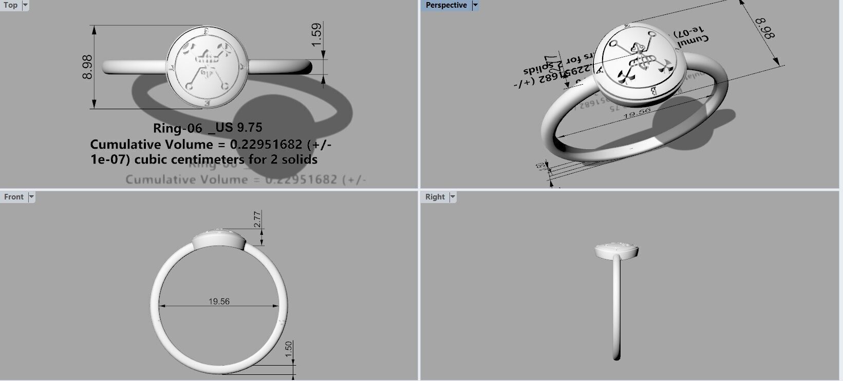 Ring-06 3D print model_4