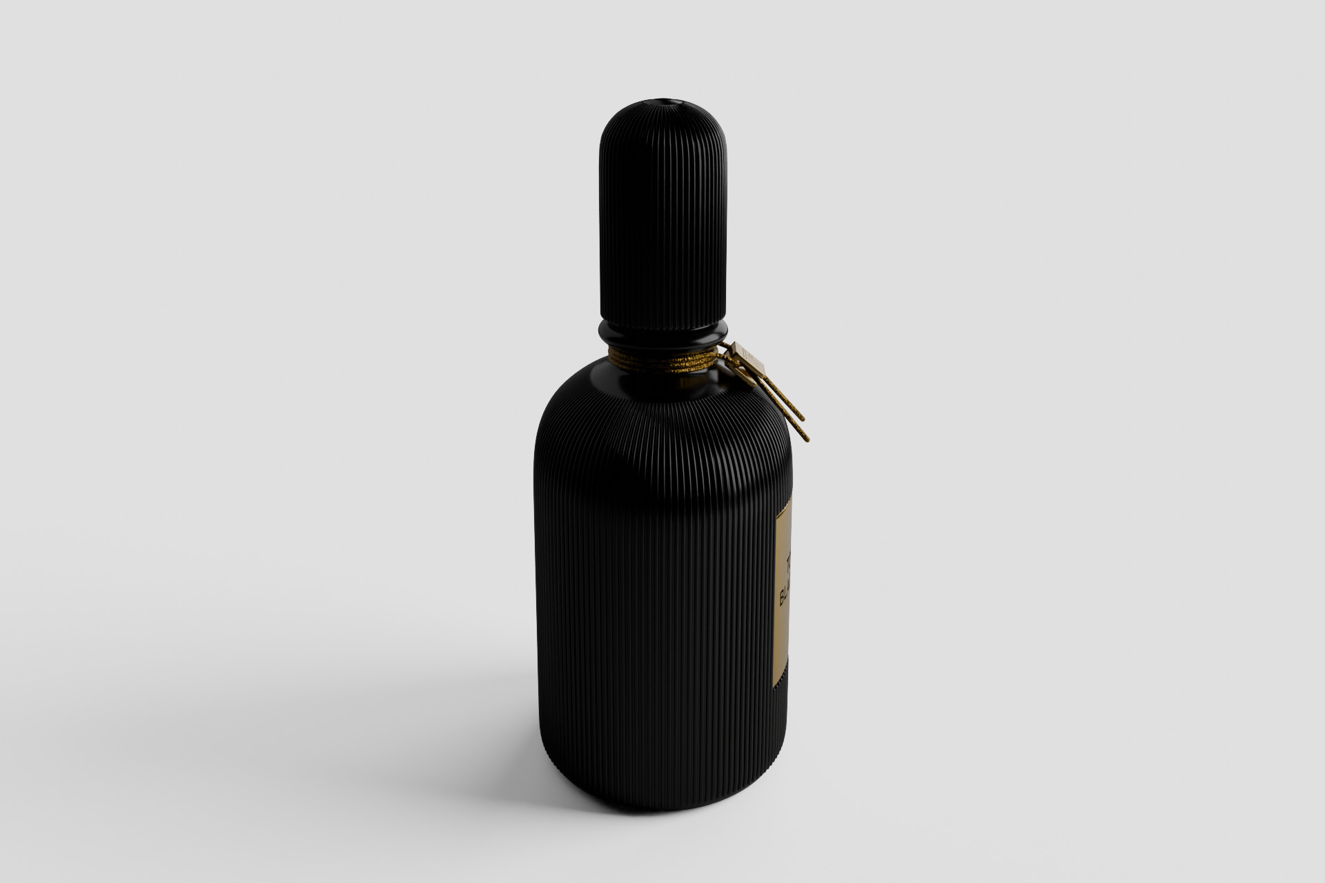 Tom Ford Orchid black perfume Free low-poly 3D model_2