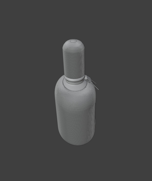 Tom Ford Orchid black perfume Free low-poly 3D model_5