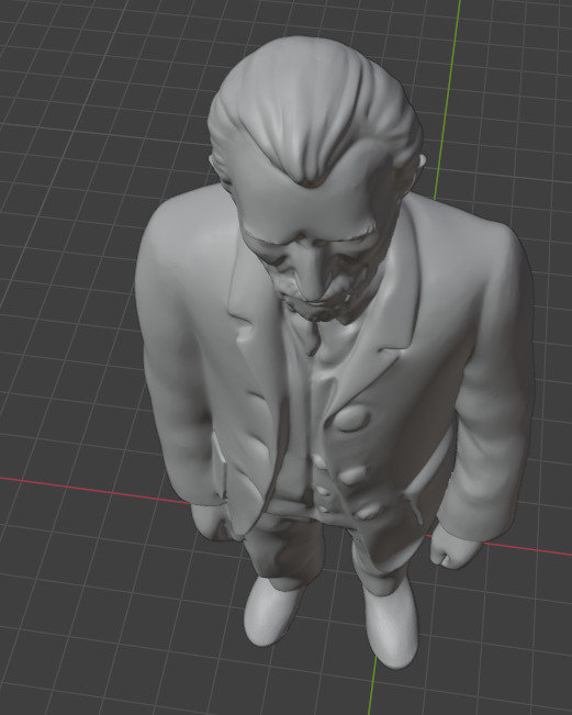 Vincent Van Gogh 3D print model_3