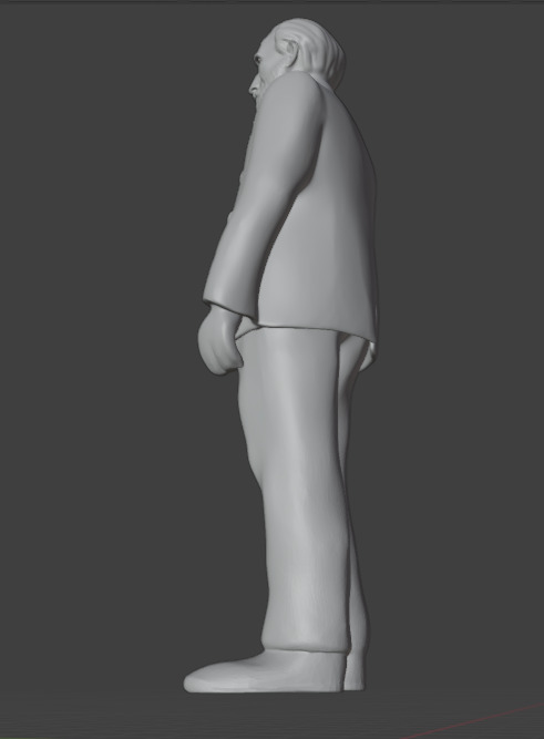 Vincent Van Gogh 3D print model_24