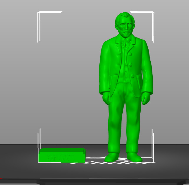 Vincent Van Gogh 3D print model_17