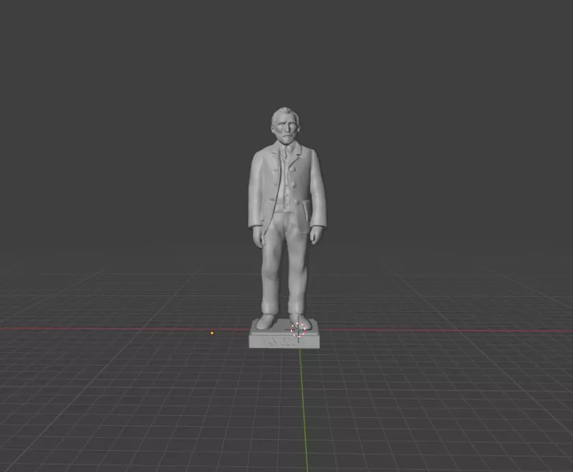 Vincent Van Gogh 3D print model_0