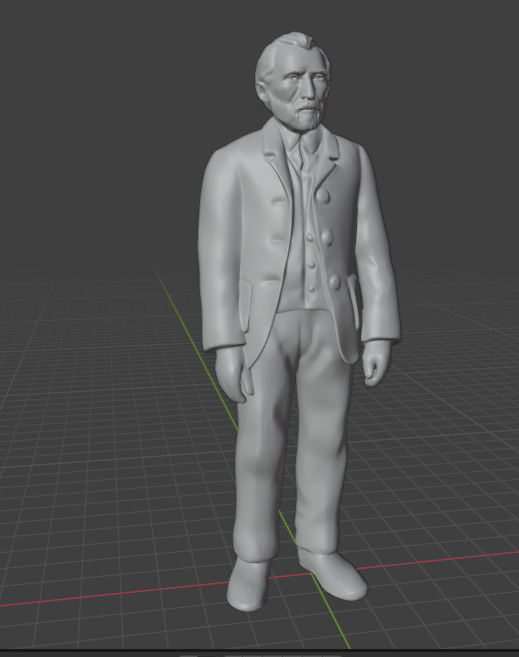 Vincent Van Gogh 3D print model_20