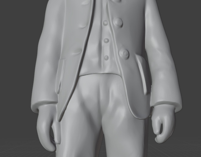 Vincent Van Gogh 3D print model_8