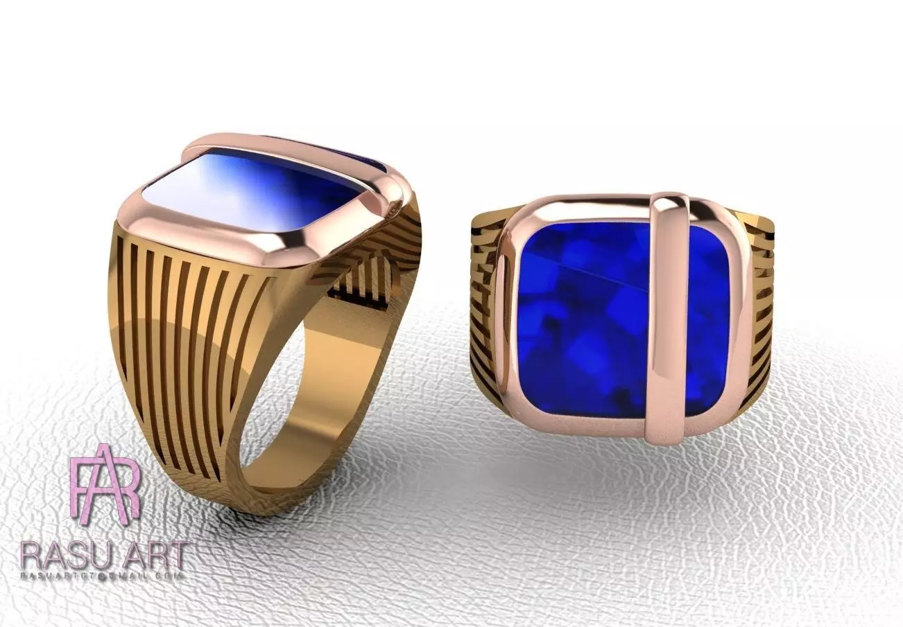 gents ring Free 3D print model_0