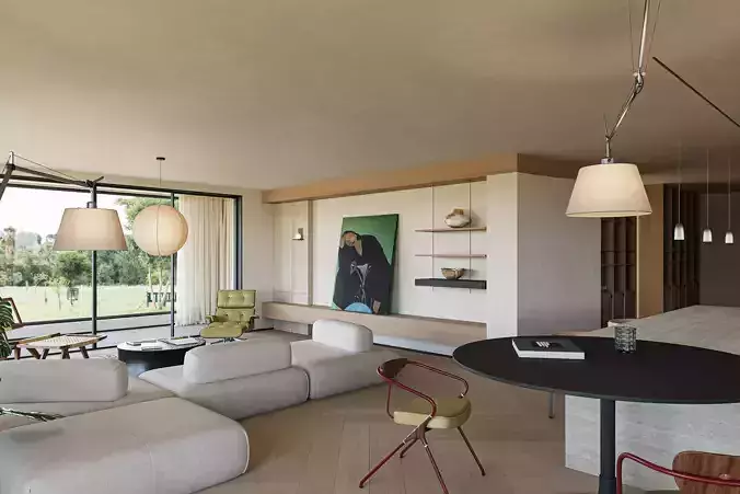 modern living room interior scenes 15