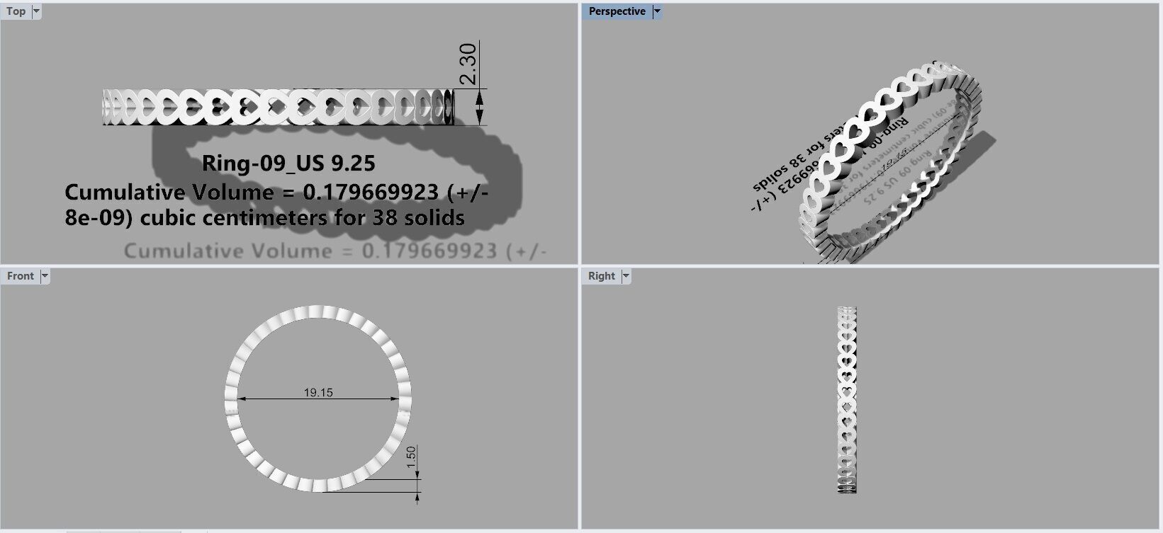 Ring-09 3D print model_3