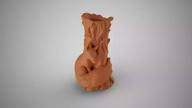 Fox Pen Holder