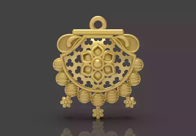 Designer Matt Pendant - 0098