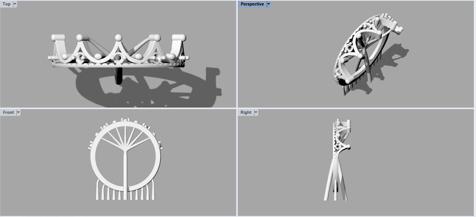 Ring-10 3D print model_4