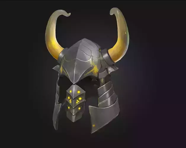 Inferno Helm  Blazing Fury Forged in Flame