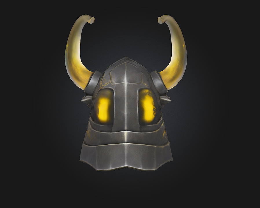 Inferno Helm  Blazing Fury Forged in Flame 3D model_5
