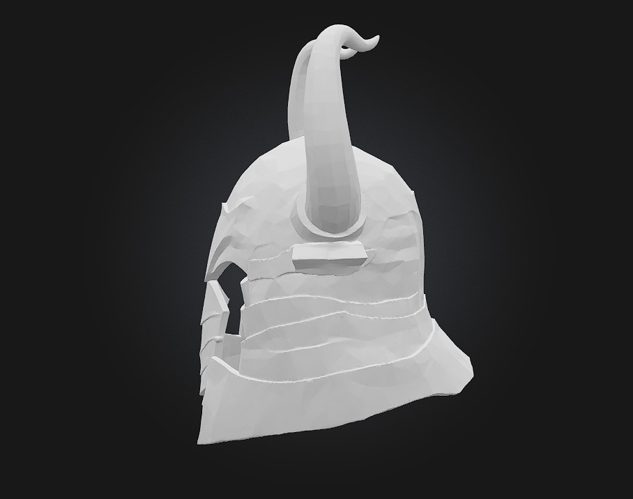 Inferno Helm  Blazing Fury Forged in Flame 3D model_9