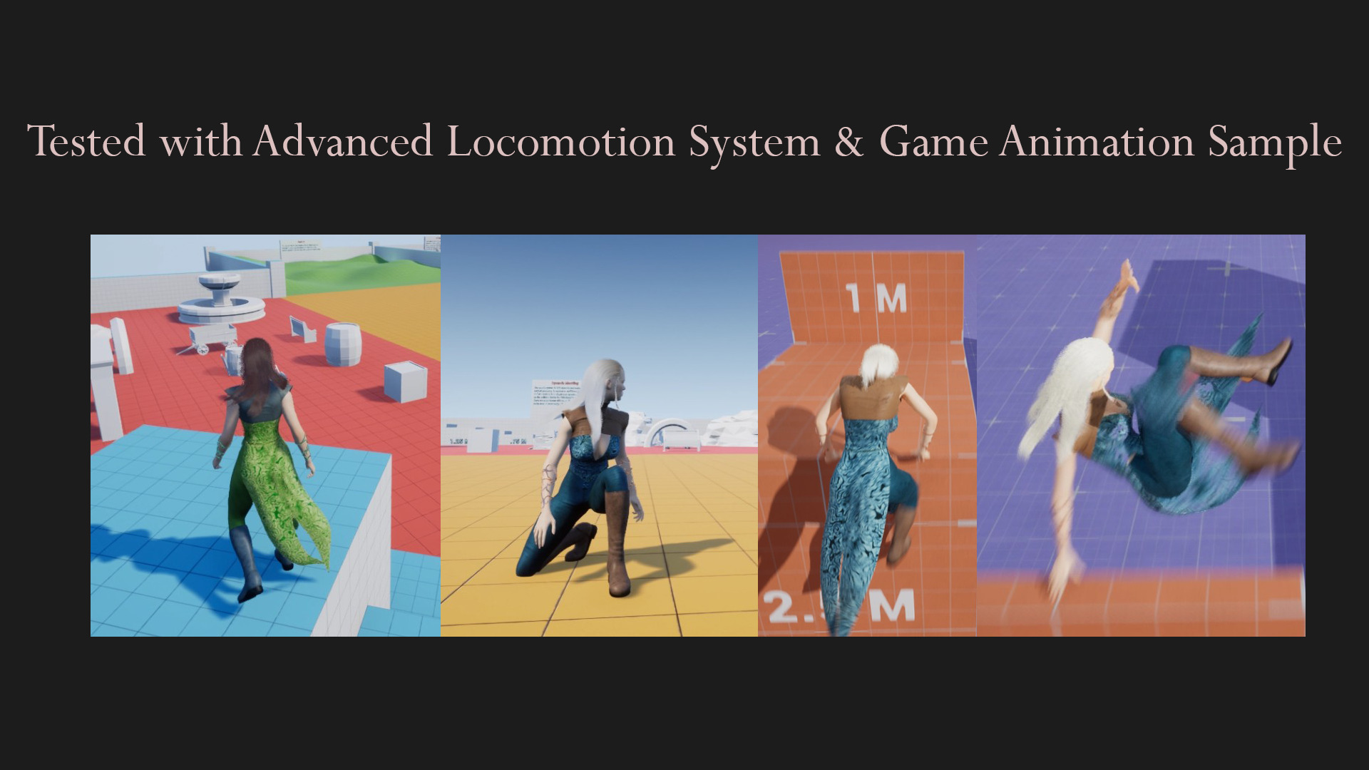 Sorceress Low-poly 3D model_10