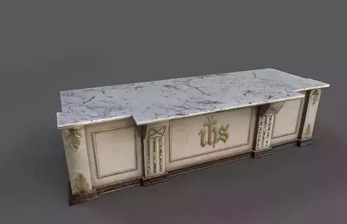 Church altar table