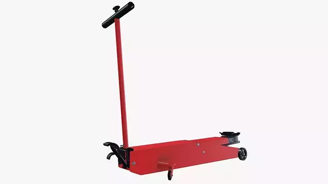 Hydraulic car jacks 3D model 6
