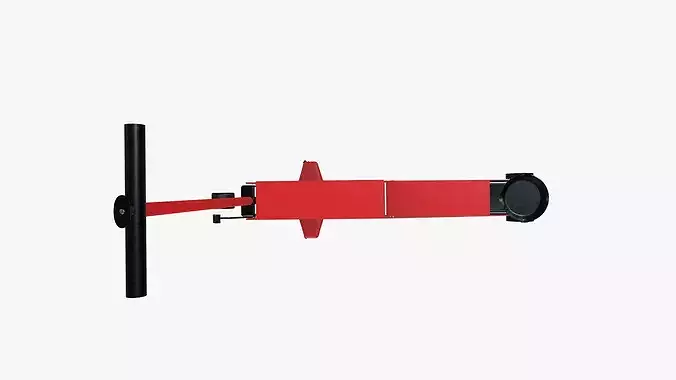 Hydraulic car jacks 3D model 2