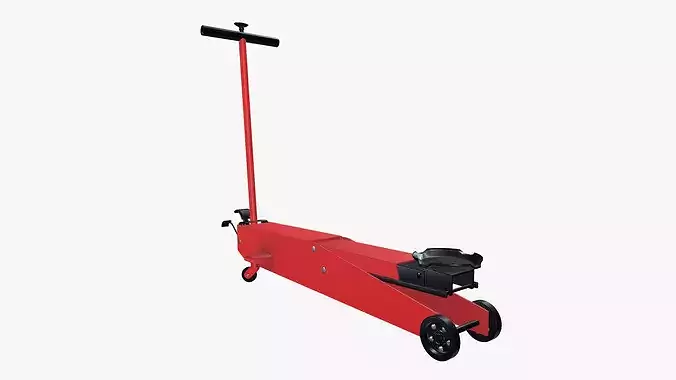 Hydraulic car jacks 3D model 3