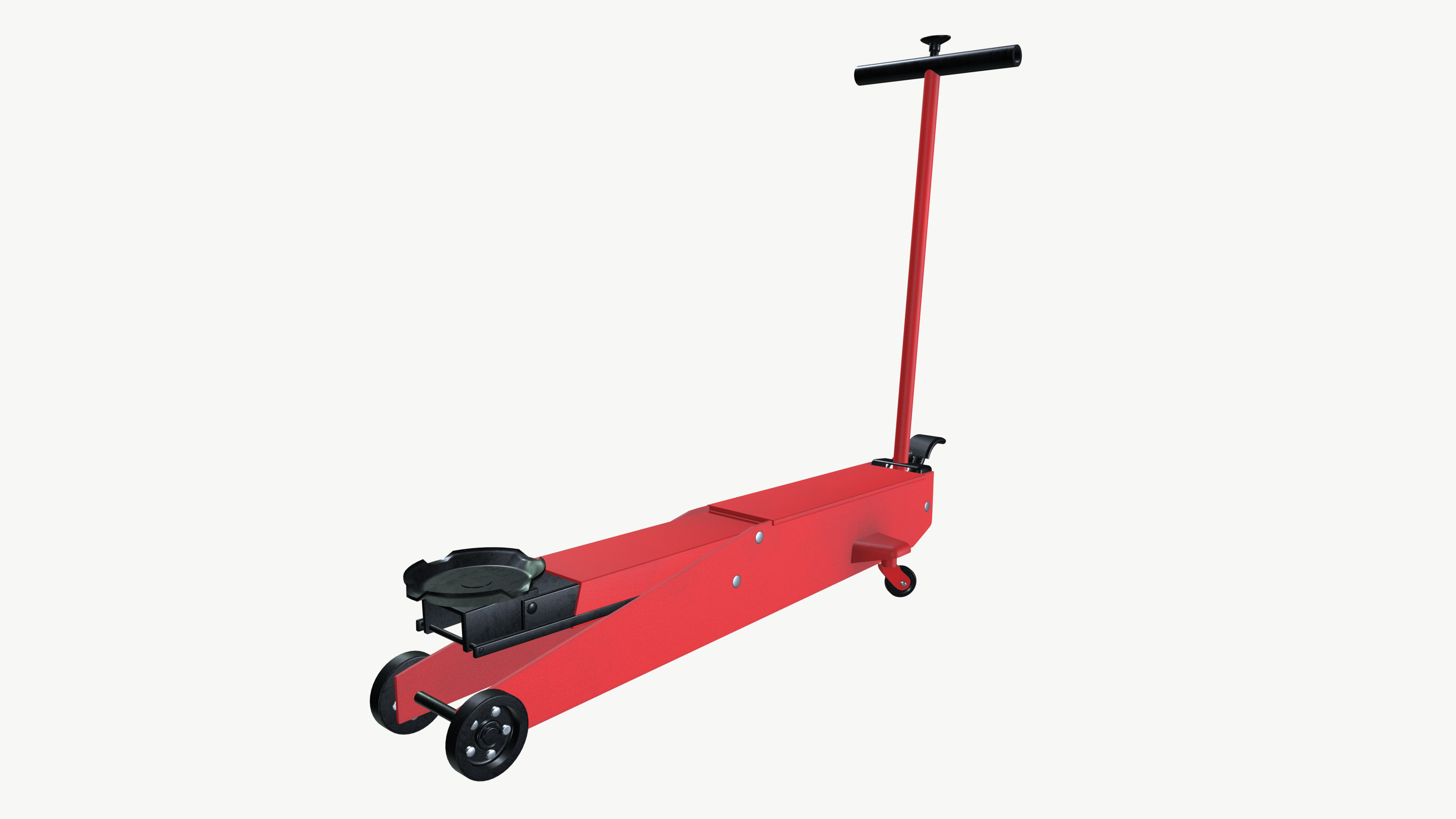 Hydraulic car jacks 3D model_4