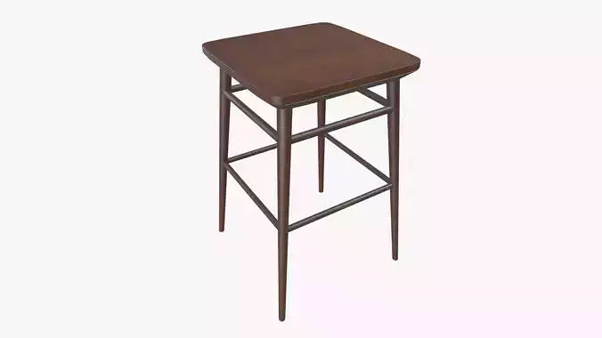 Wooden stool
