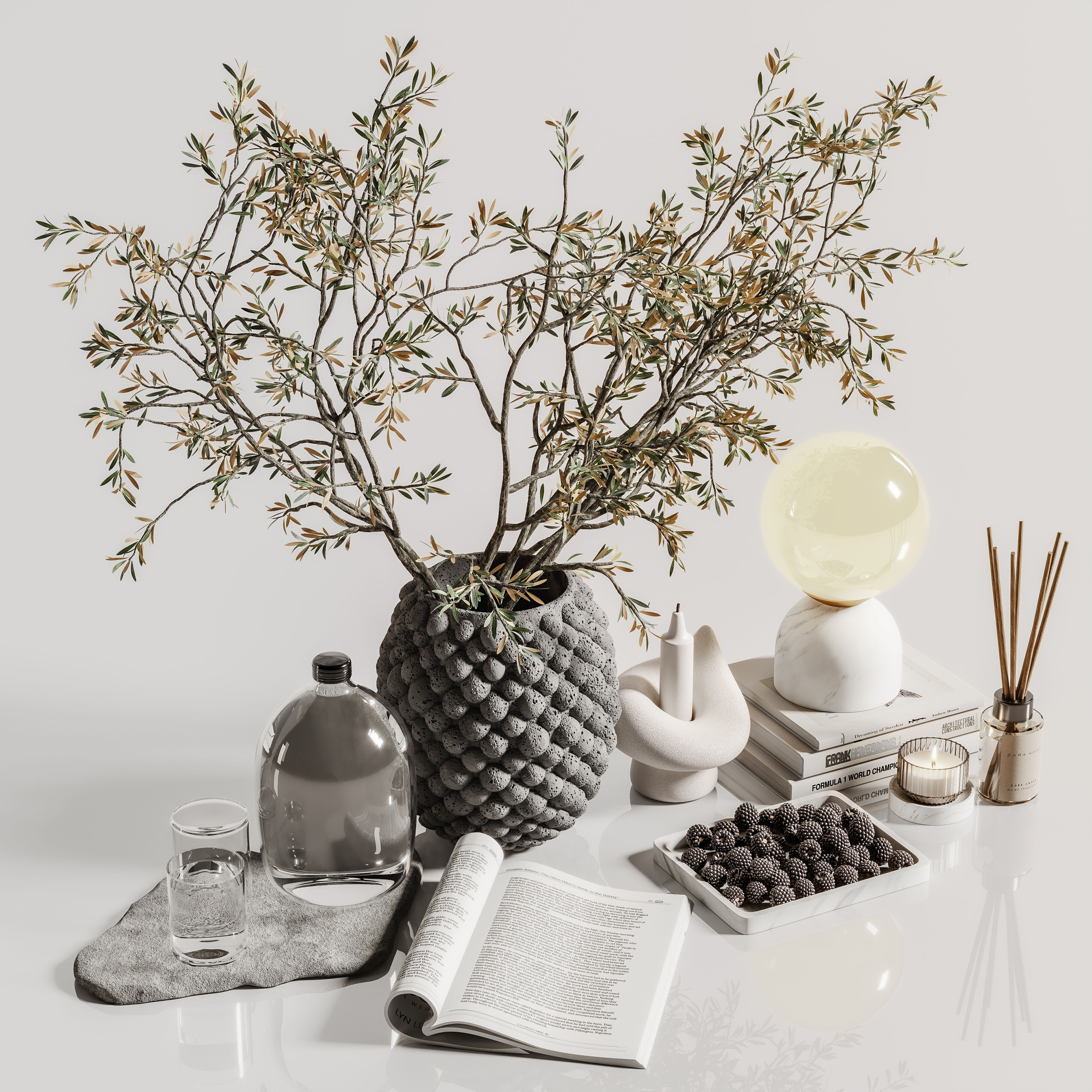 decorative set 135 3D model_1