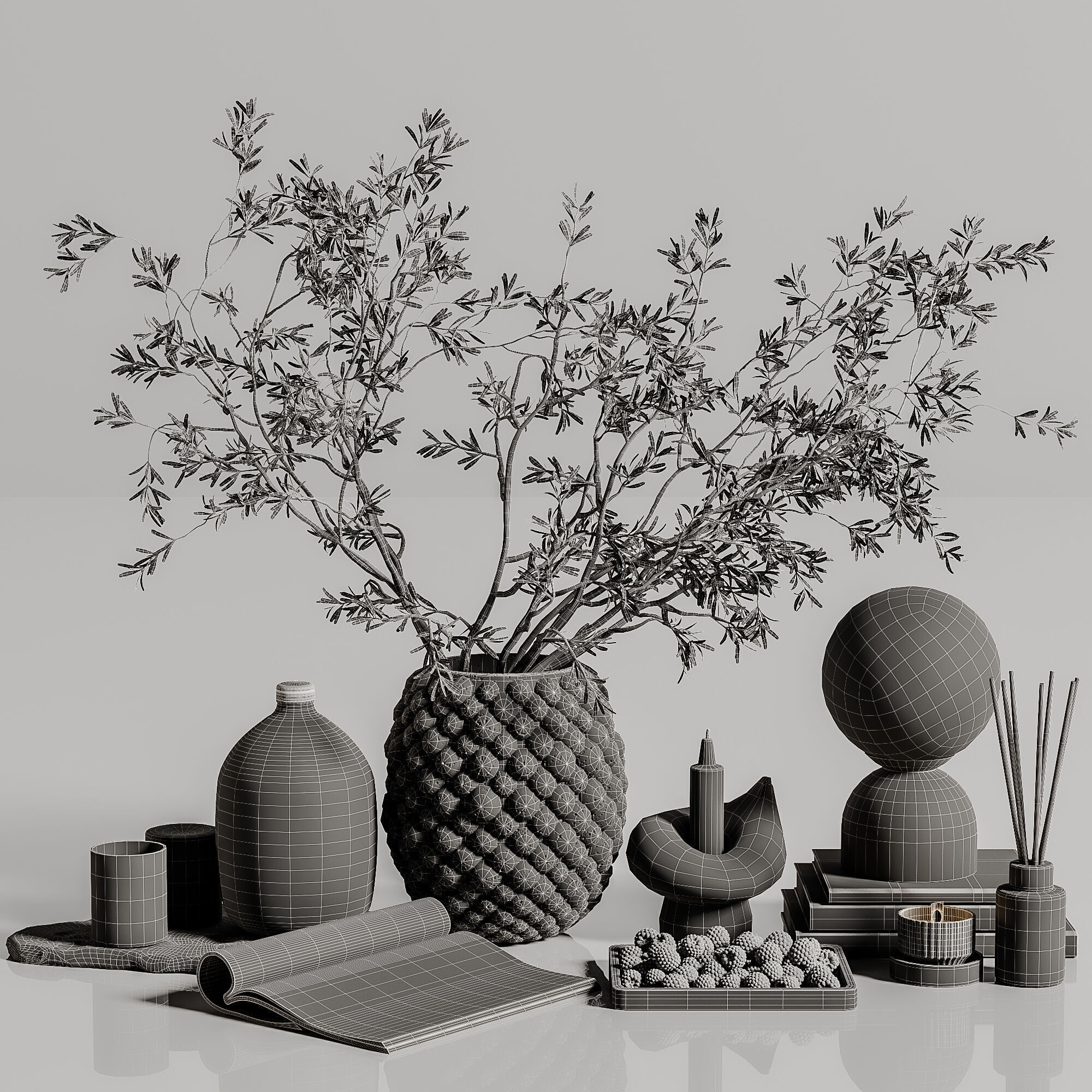 decorative set 135 3D model_6