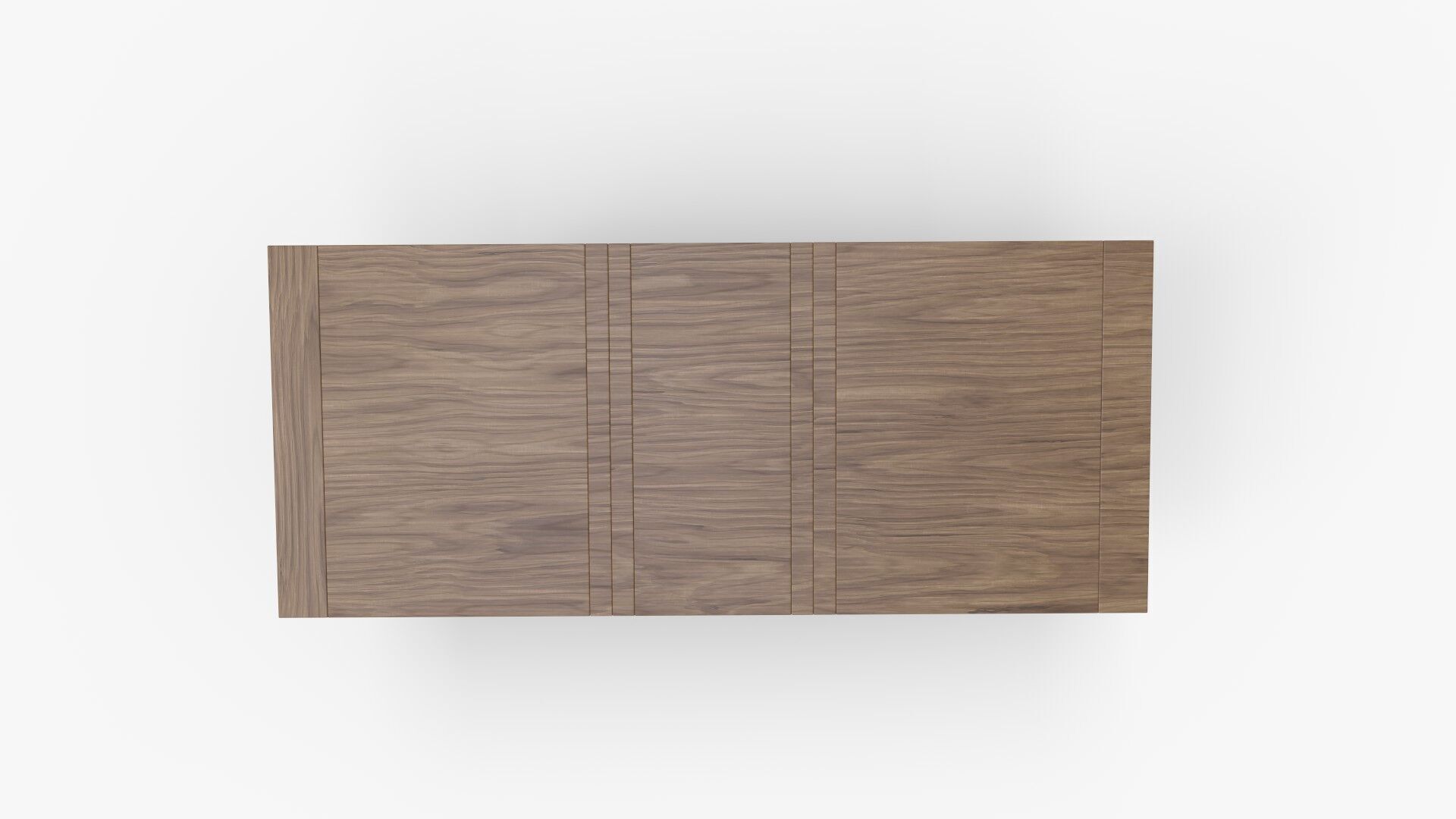 Egremt Driftwood Extendable Solid Wood Dining Table 3D model_6