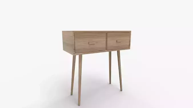 Dean Drawer Console Desert Brown