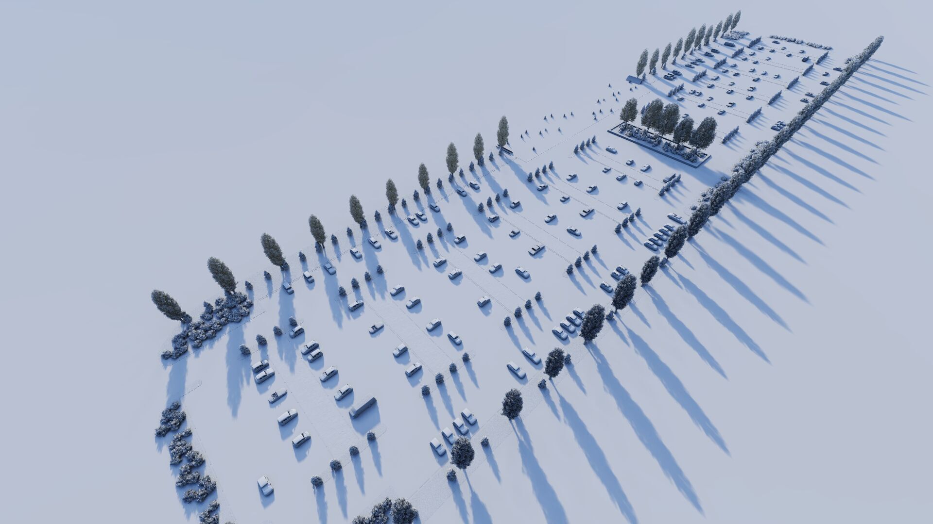 Parking-Parking Lot 3D model_16