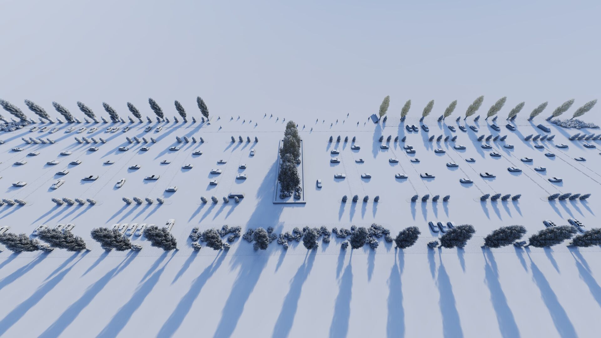 Parking-Parking Lot 3D model_17