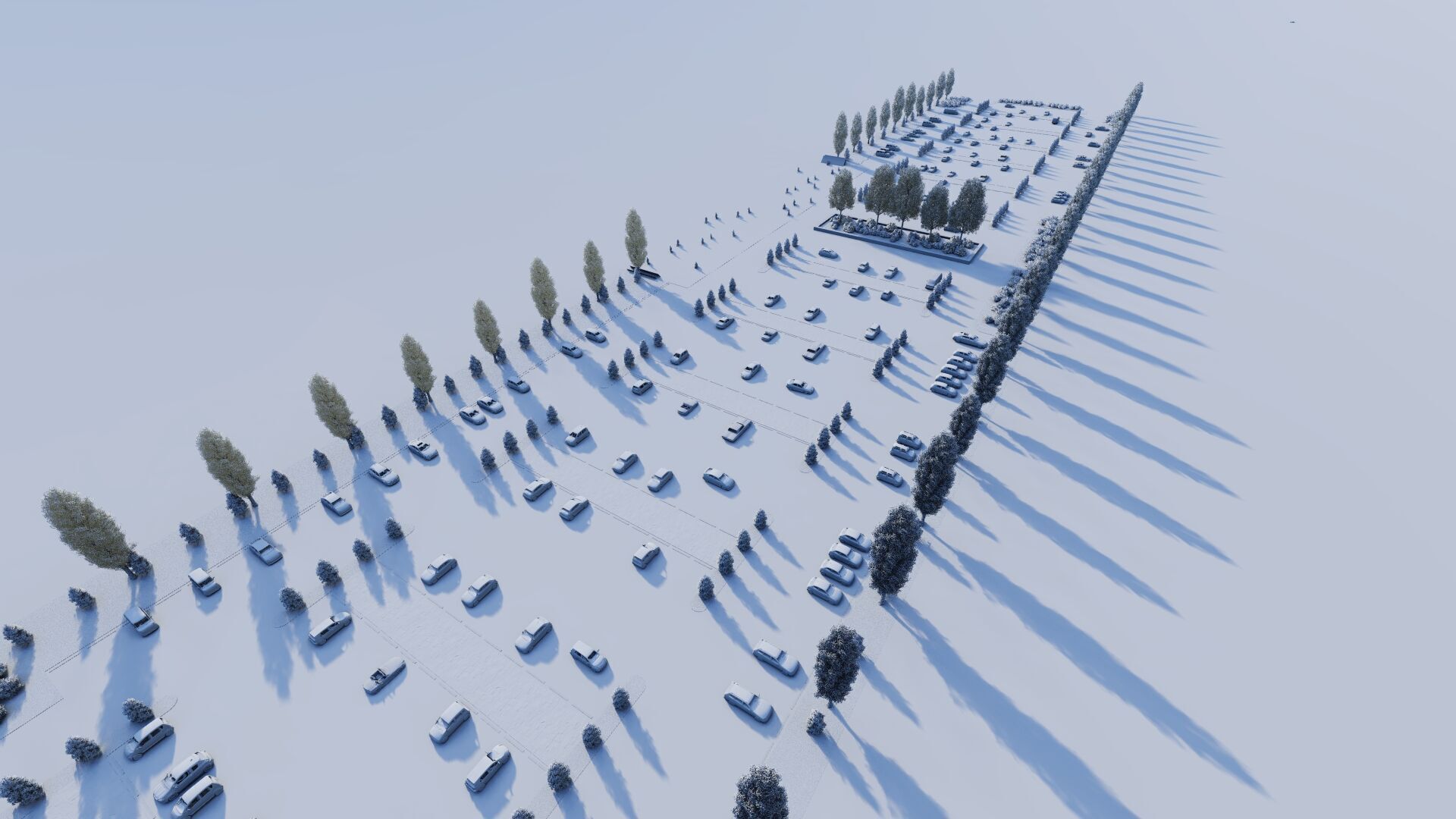 Parking-Parking Lot 3D model_14