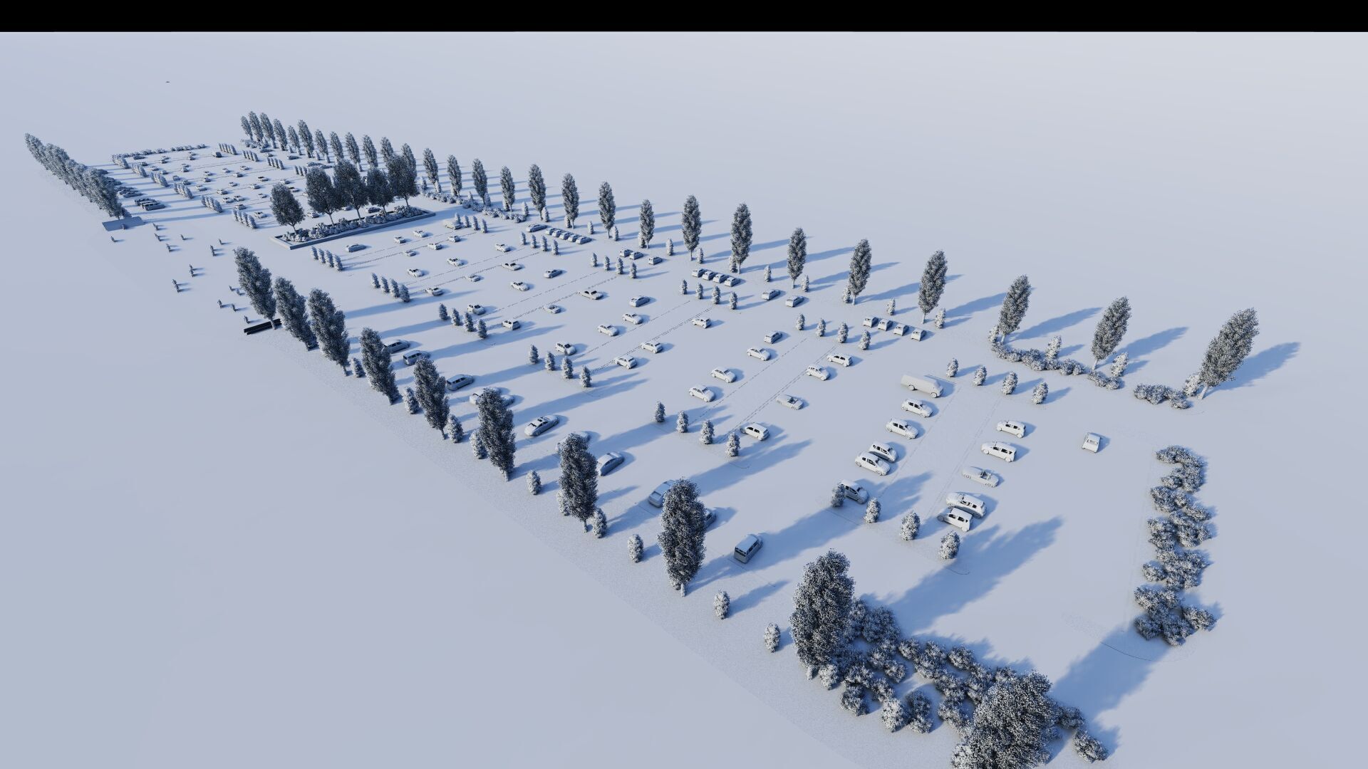 Parking-Parking Lot 3D model_15