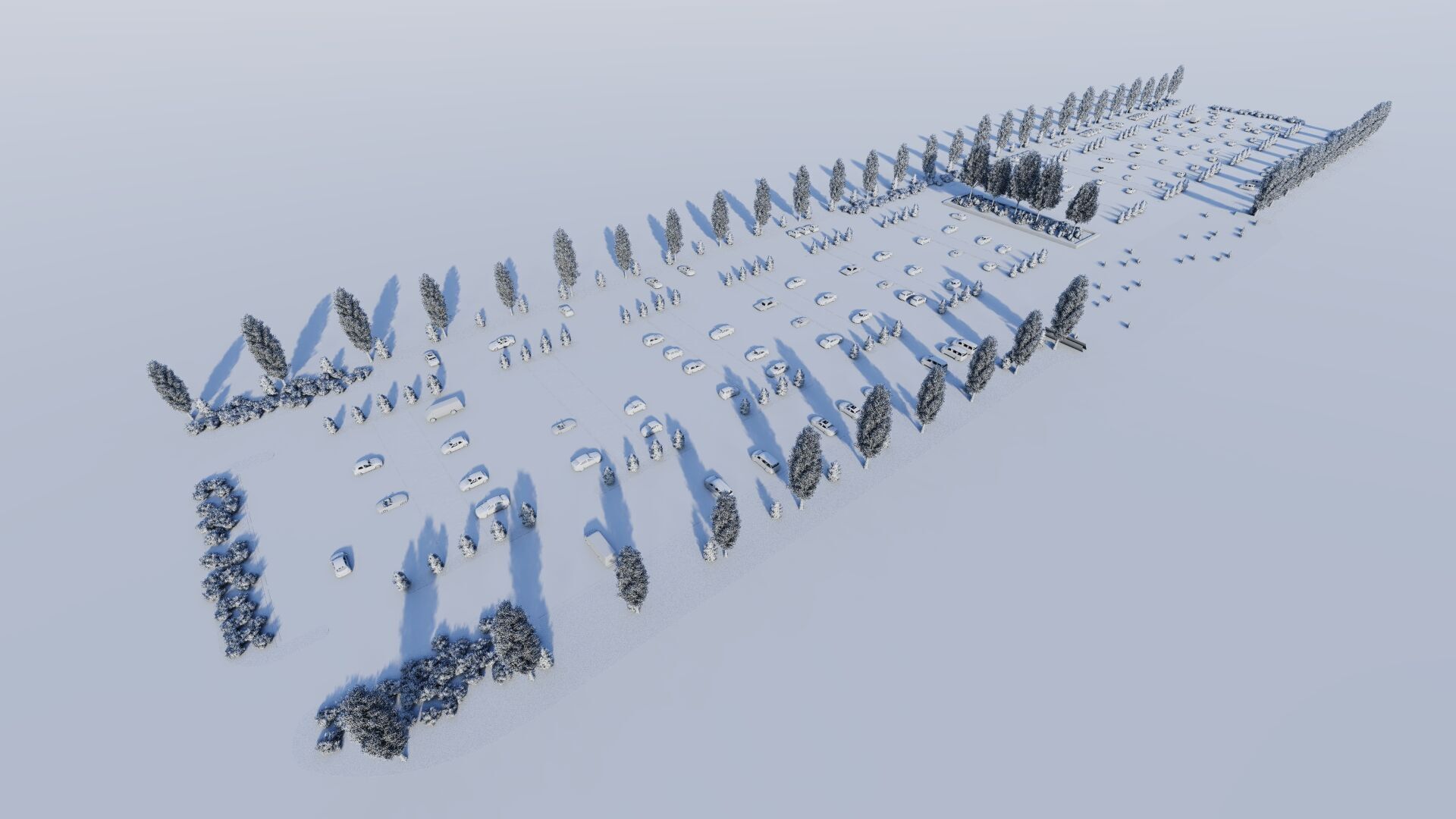 Parking-Parking Lot 3D model_10