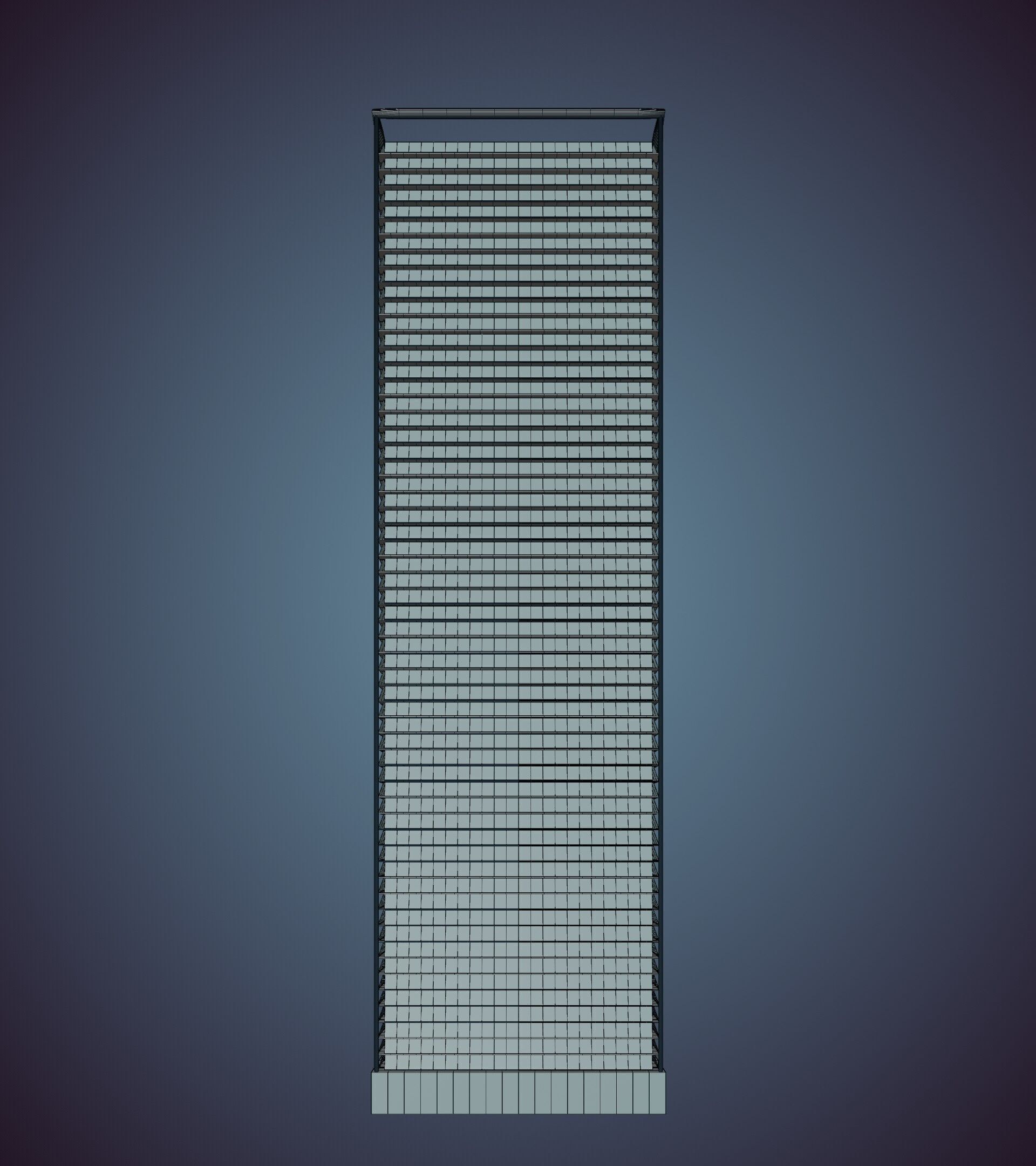 Parametric Building 1a6 3D model_41