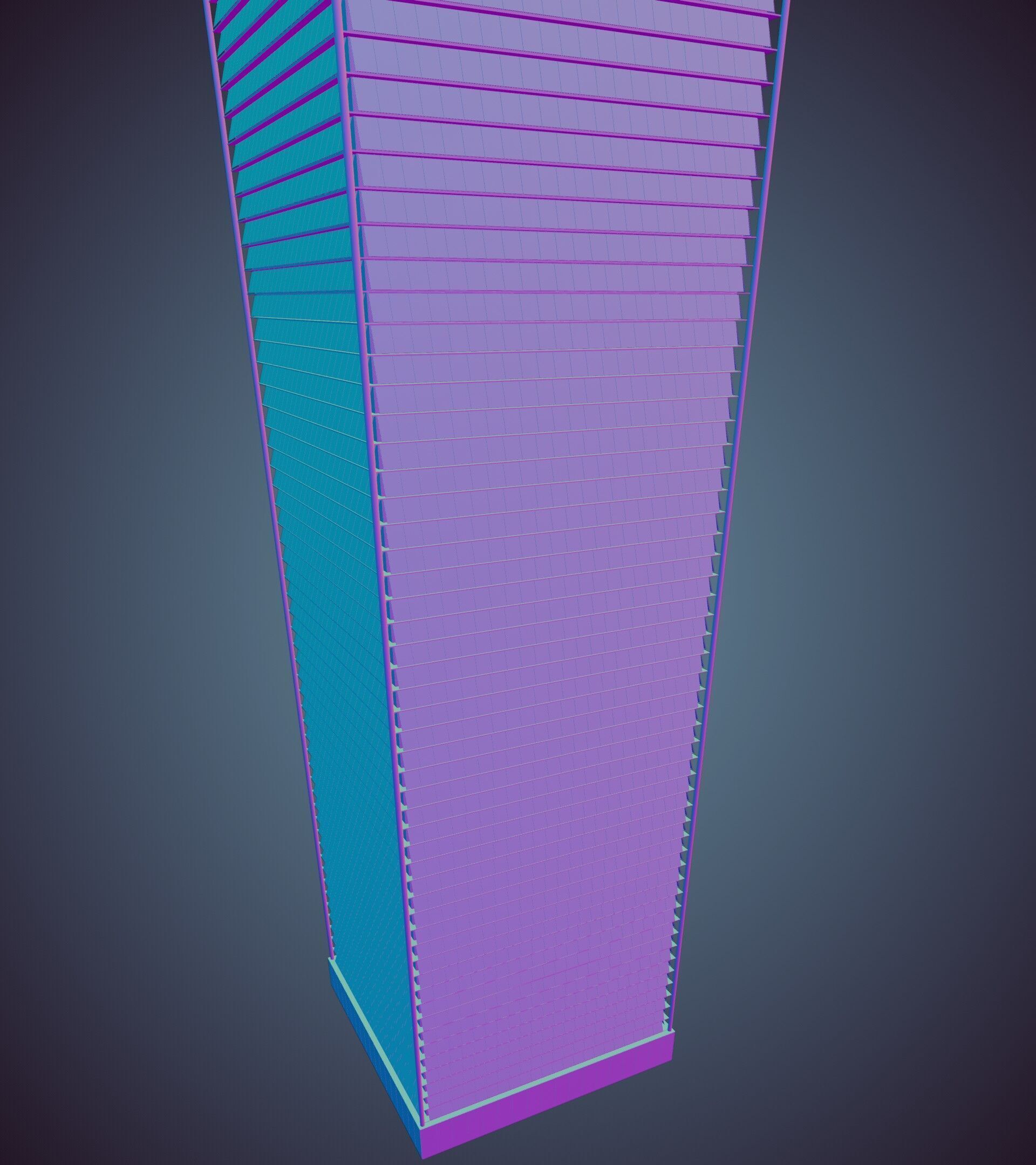Parametric Building 1a6 3D model_35