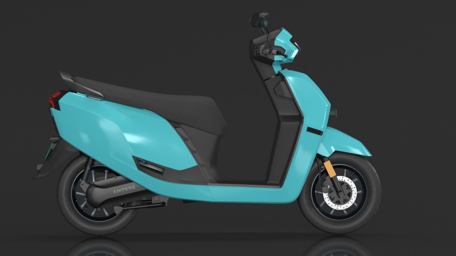 AMPERE High Performance Nexus ST Family Electric Scooter Low-poly 3D model_6