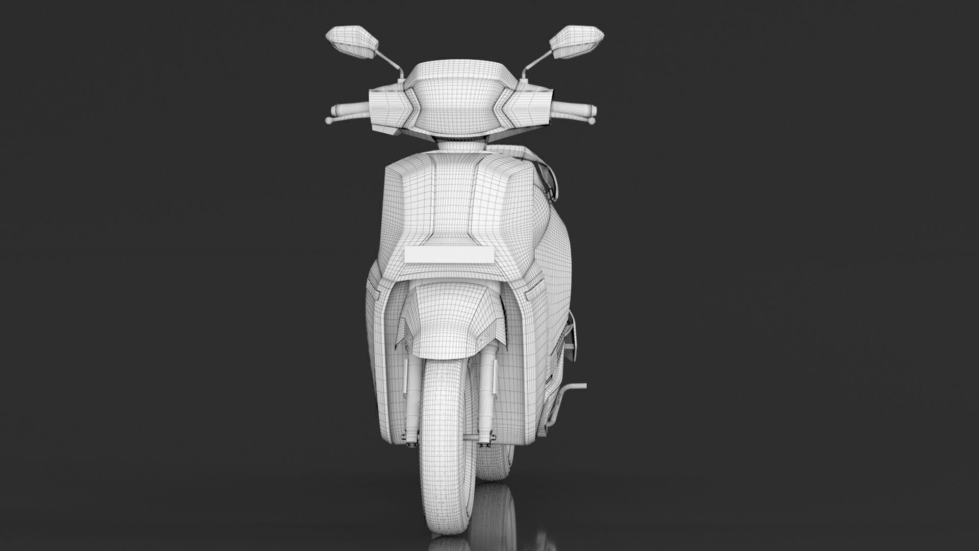 AMPERE High Performance Nexus ST Family Electric Scooter Low-poly 3D model_31