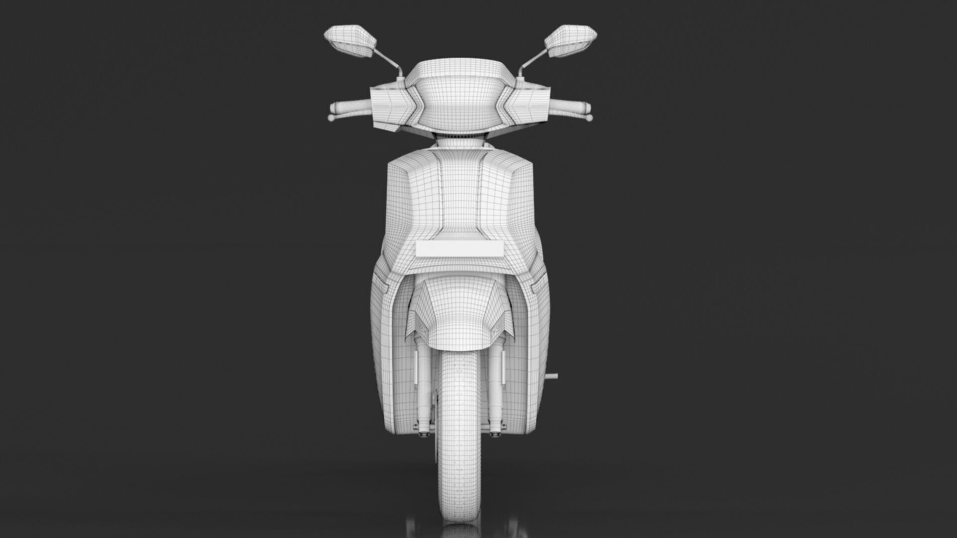 AMPERE High Performance Nexus ST Family Electric Scooter Low-poly 3D model_32