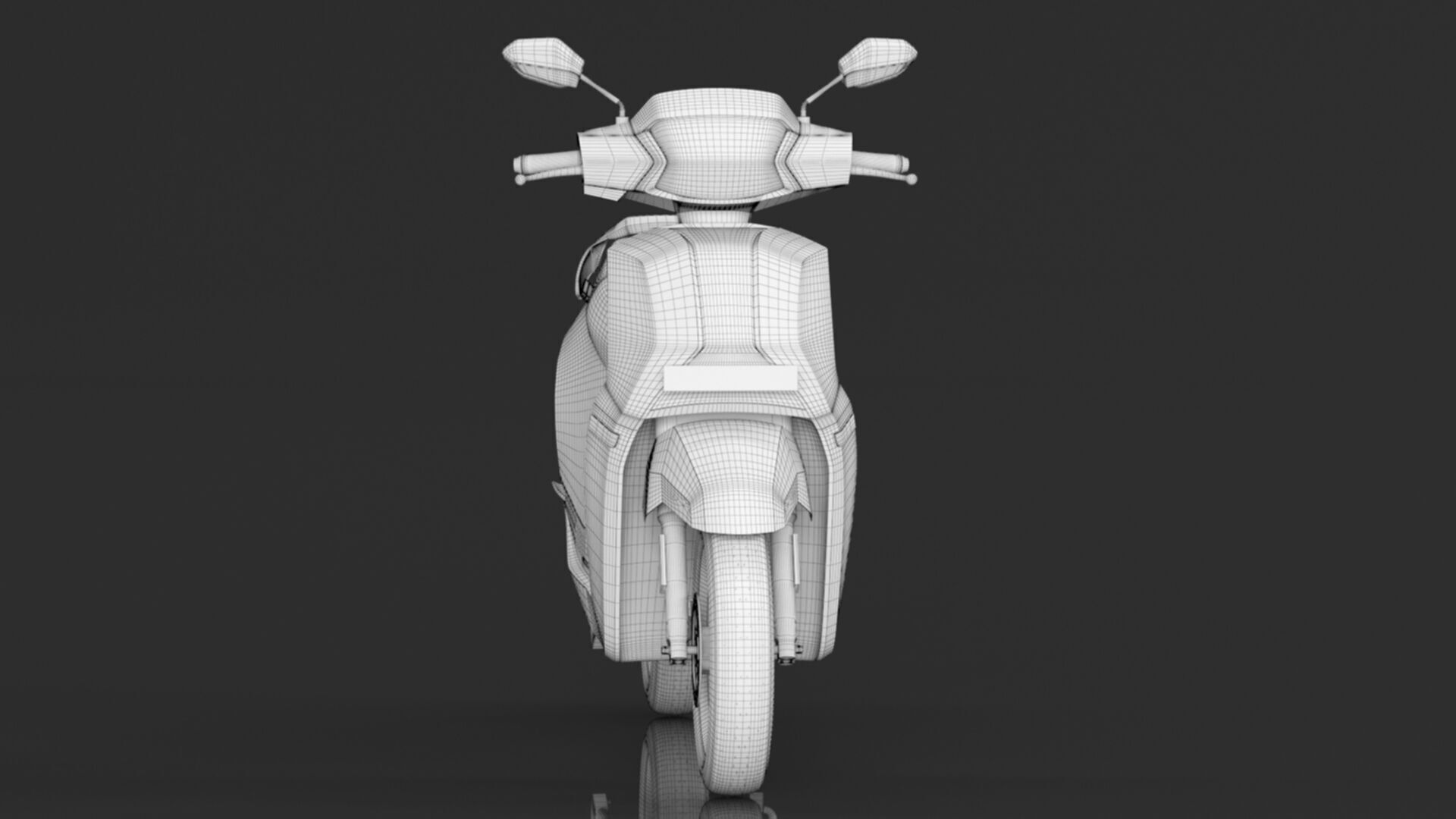 AMPERE High Performance Nexus ST Family Electric Scooter Low-poly 3D model_18