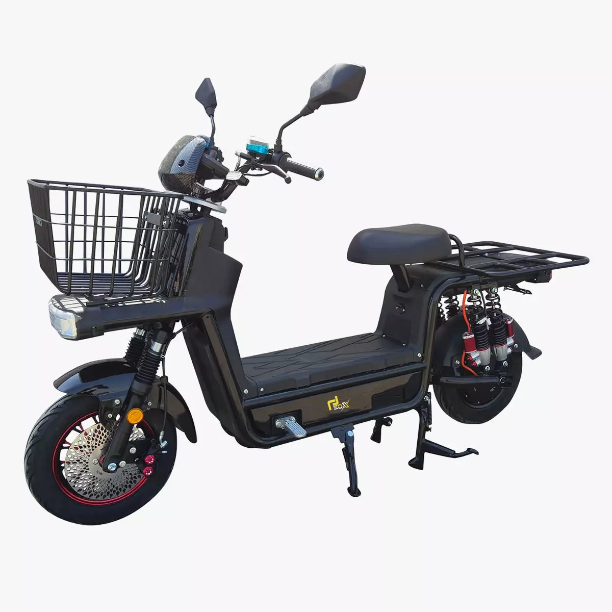EOX E4 Plus Low Speed Electric Loader Scooter Non RTO Low-poly 3D model_0
