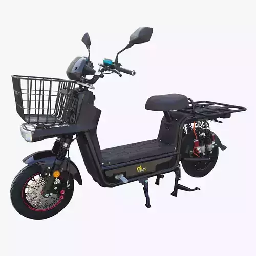 EOX E4 Plus Low Speed Electric Loader Scooter Non RTO Low-poly 3D model