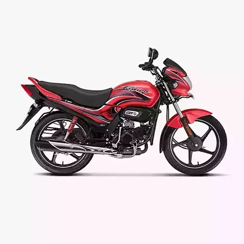 Hero Passion  Bike Sport Red Booking for Ex-Showroom Price Low-poly 3D model