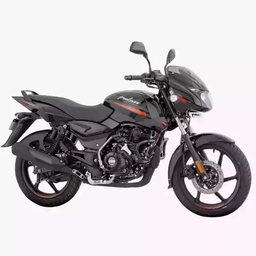 Bajaj Pulsar 125 Neon Disc Bike Low-poly 3D model