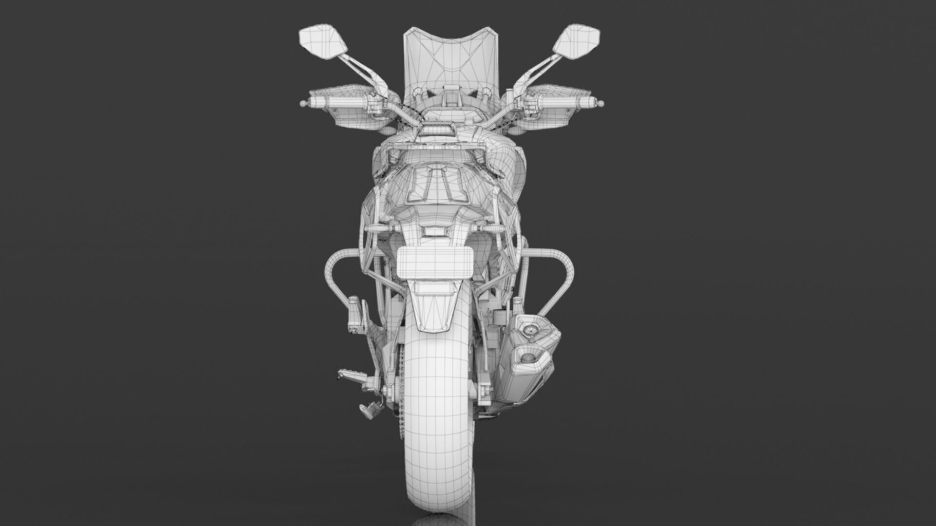 Bajaj Dominar D 400 UG 2 Motorbike Low-poly 3D model_18