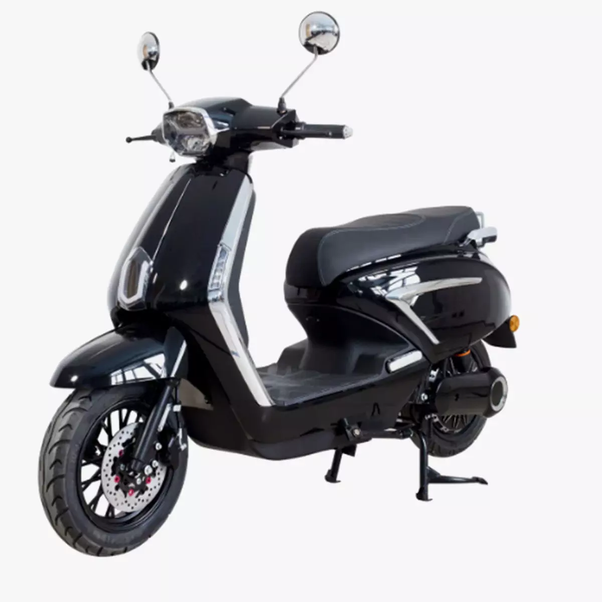  Vespa Electric Scooter Electric Motorcycle Ebike 1000W Low-poly 3D model_0