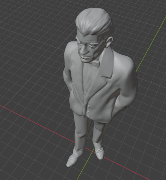 Jacques Lacan 3D print model_6