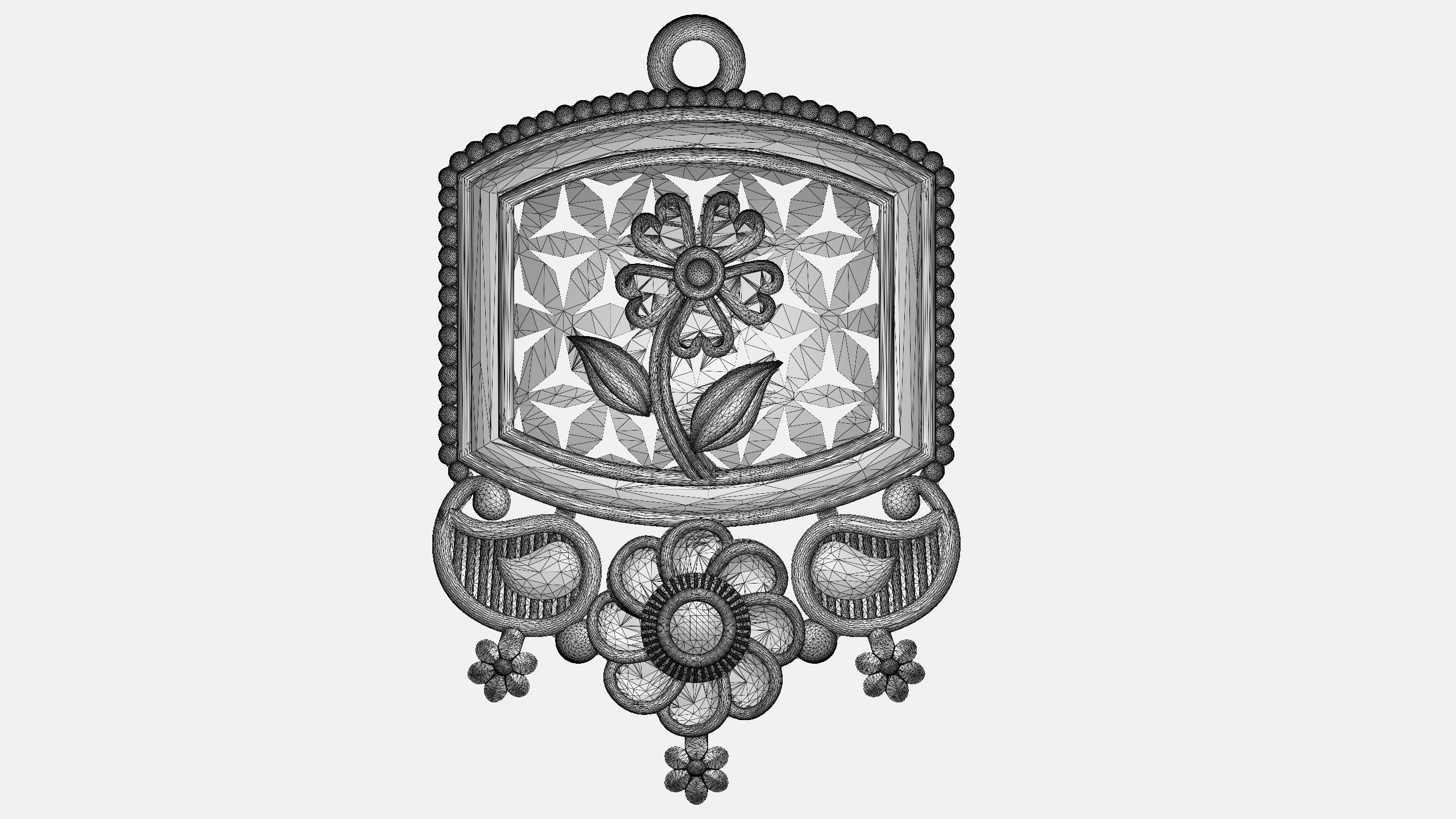 Designer Matt Pendant - 0100 3D print model_9