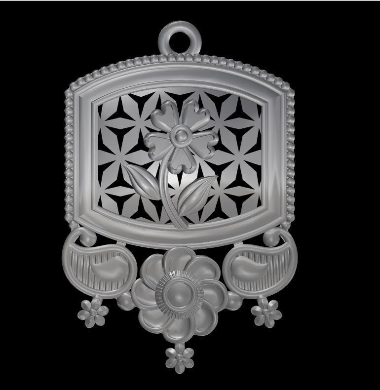 Designer Matt Pendant - 0100 3D print model_11